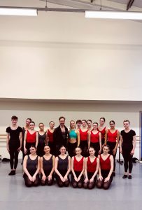 Northern Ballet School workshops for The Dance School of Scotland young people.