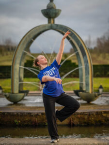 Graduate Aurelia in Scottish Ballet's Youth Exchange programme.