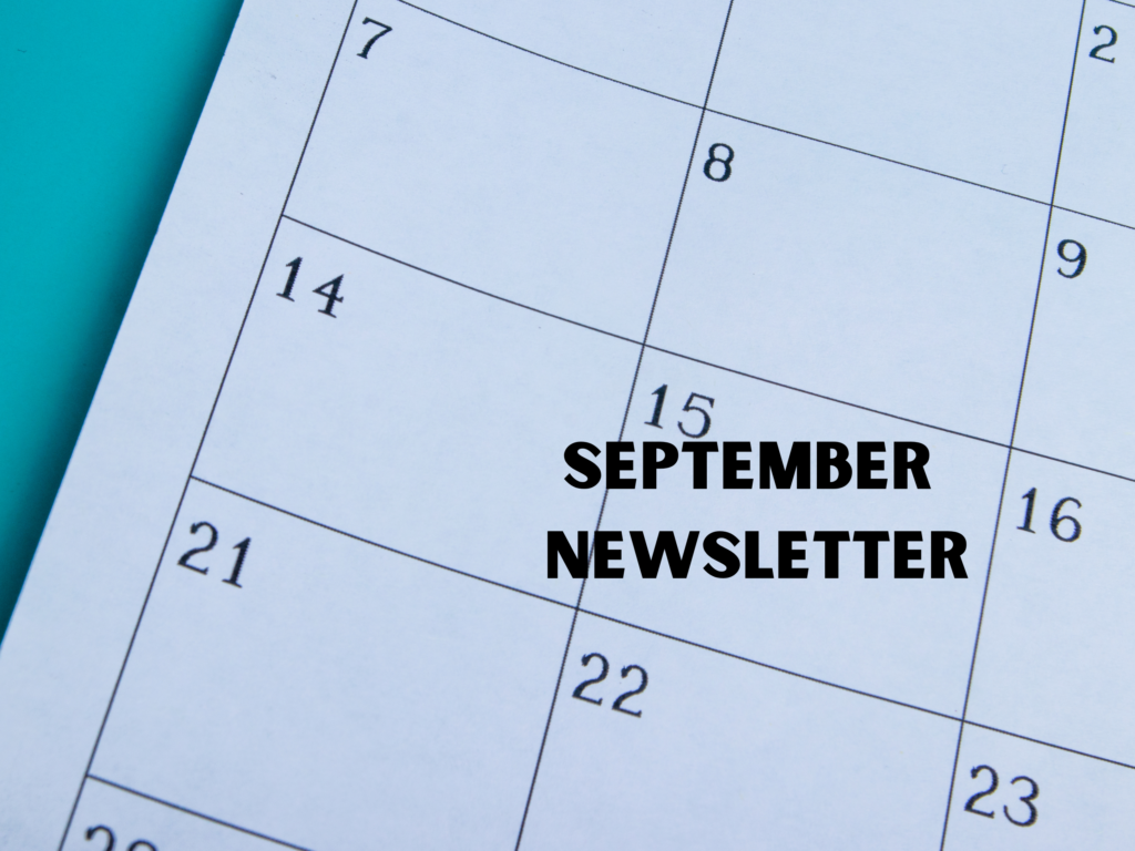 September Newsletter.